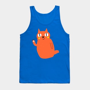 Hello Cat Tank Top